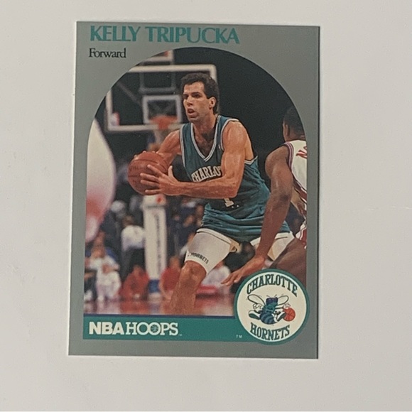 NBA HOOPS | Toys | 99 Nba Hoops Charlotte Hornets Kelly Tripucka 59 ...